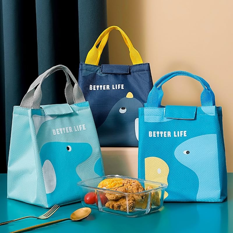 Adults Portable Kid Large Capacity Insulated Lunch Bag Thermal Boxes