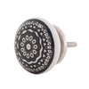 Knober Set of 10 Ceramic Furniture Knobs Mandala Energy Shabby-Chic