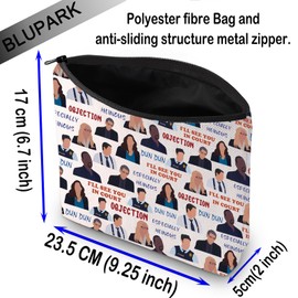 LAO Lovers Gift Especially HEINOUS Makeup Bag DW Inspired Gift TV Show Lovers Gift Independence Gift for Women Social Justice Cosmetic Bag (Especially HEINOUS)