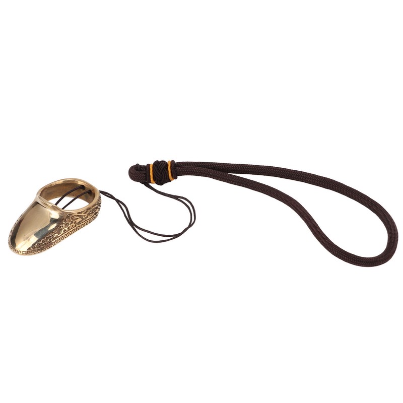 Archery Thumb Ring Universal Archery Shooting Metal Brass Finger Guard