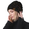 American Trends - Gorro holgado cálido para mujer, gorro de