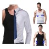 Camiseta 3pzs Para Corregir Postura Hombre Fajas Cinturillas -