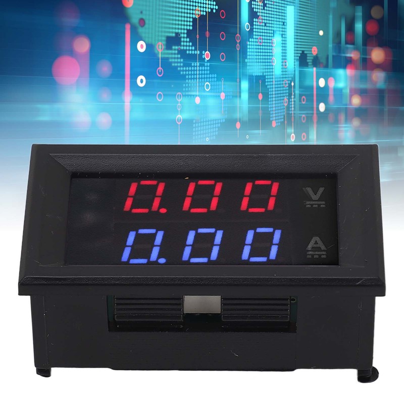 Voltage Current Meter Digital Voltmeter Ammeter Volt Tester Amp Detector