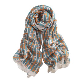 EXTREE Scarfs for Women Pashmina Silky Shawl Wrap for Evening Dressing Blanket Open Front Poncho Cape