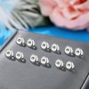 Recambios de plata 925 para arete – Parte trasera hipoalergénica