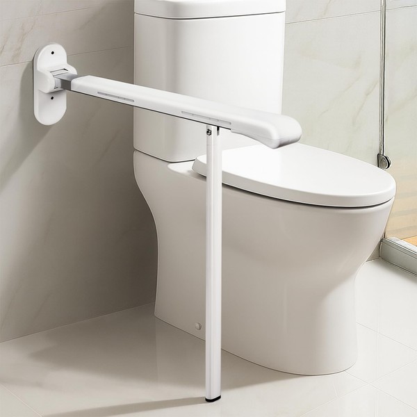 SPECILITE Heavy Duty Toilet Grab Bar - 440lb Sturdy Support,