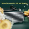 Bluetooth 5.0 Speaker Vinly Record Player Style Old Fashioned Classic