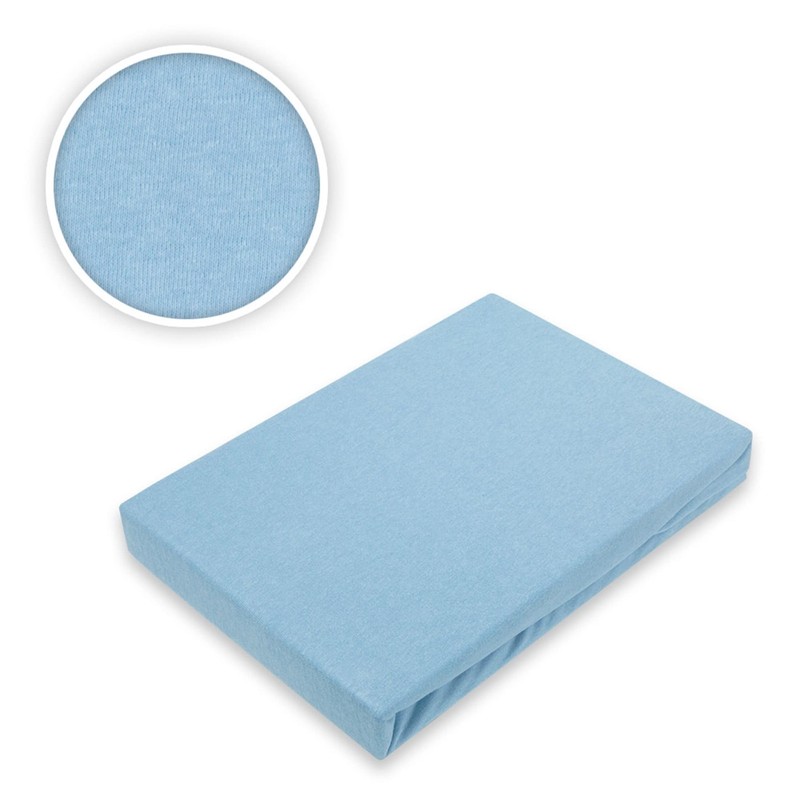 EXKLUSIV HEIMTEXTIL Jersey Fitted Sheet Premium Brand 120 x 200
