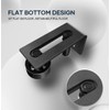 EaseLife Sliding Barn Door Bottom Floor Guide,Adjustable Roller,Wall Mount System,Flush