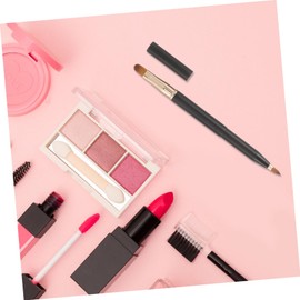 OHPHCALL Lip Makeup Brush Set Dual-ended Lipstick Gloss Concealer Applicator Compact Easy to Carry Ideal for Cosmetics