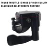 zipelo Thumb Throttle Cable, 7/8'' 22mm Accelerator Control Handle Assembly,