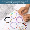 Eppingwin 1400 pcs Letter Beads, 4x7 mm Acrylic Beads, Beads