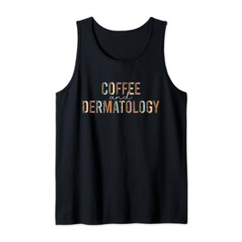 Vintage Dermatology And Coffee Dermatologist Dermatology Tank Top