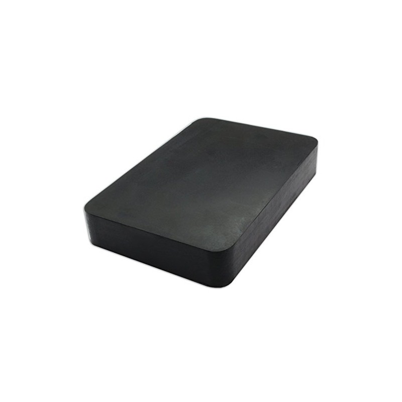 4" RUBBER BLOCK Dapping Metal Working Bench Block 4" X