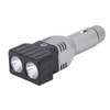 Rechargeable Car Charger Flashlight Dual-Head Super Bright Mini Handheld Emergency