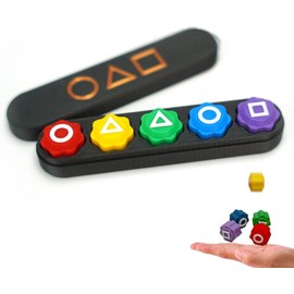 Gonggi Game Set, Gonggi Korean Game, Gonggi Stones Gonggi Korean Jacks, Korean Traditional Gong Gi Game Play Set, Toy for Children, Family Activity