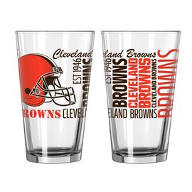 Cleveland Browns Glass Pint Spirit Style