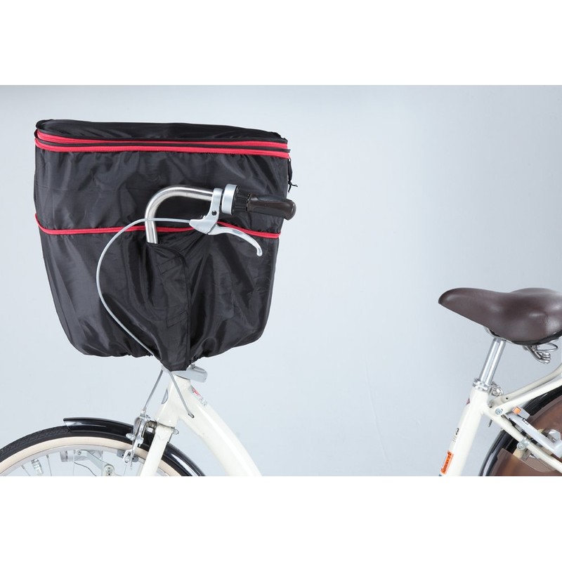 Kawadomi Seisakusho Bicycle Front and Rear Basket Cover (Compatible with