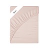 Ev Dekor Double Fitted Sheet Blush,Pink - Deep Pocket Bedsheet
