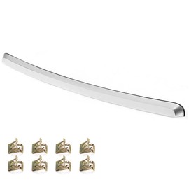 G-PLUS Hood Molding Trim Moulding Chrome Compatible with GMC Sierra 1500 2007-2013/ Sierra 2500 HD 3500 HD 2007-2010 Replacement for GM1235109 10385156