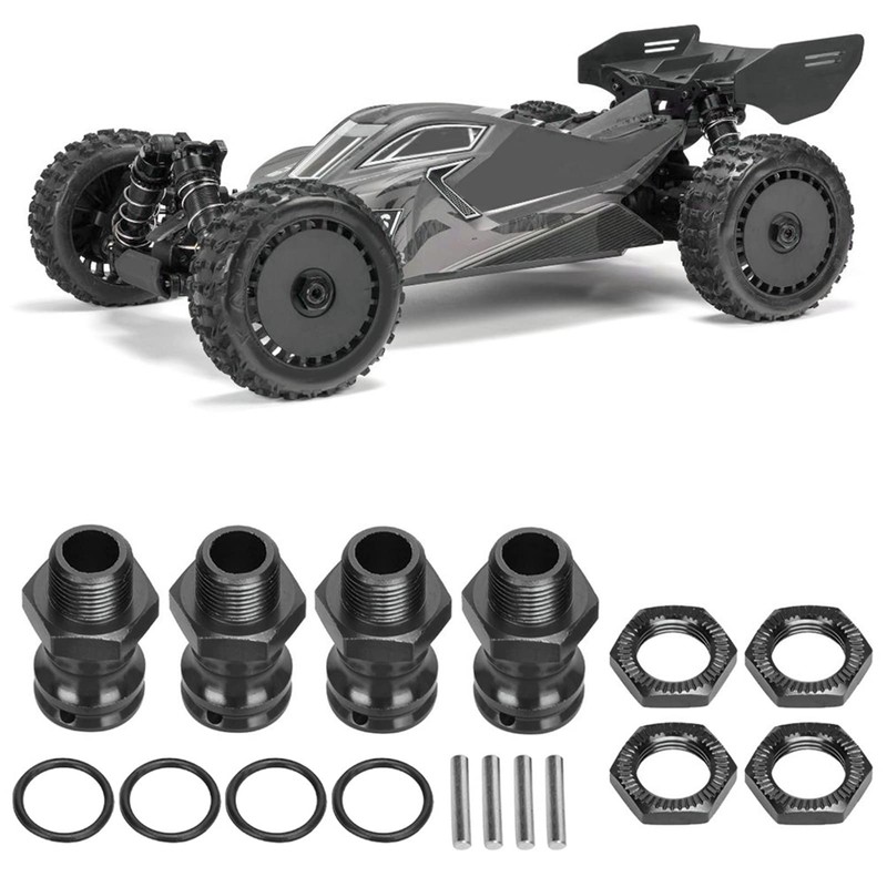 flexman Set of 4 Wheel Hex Hub, Aluminium Alloy RC