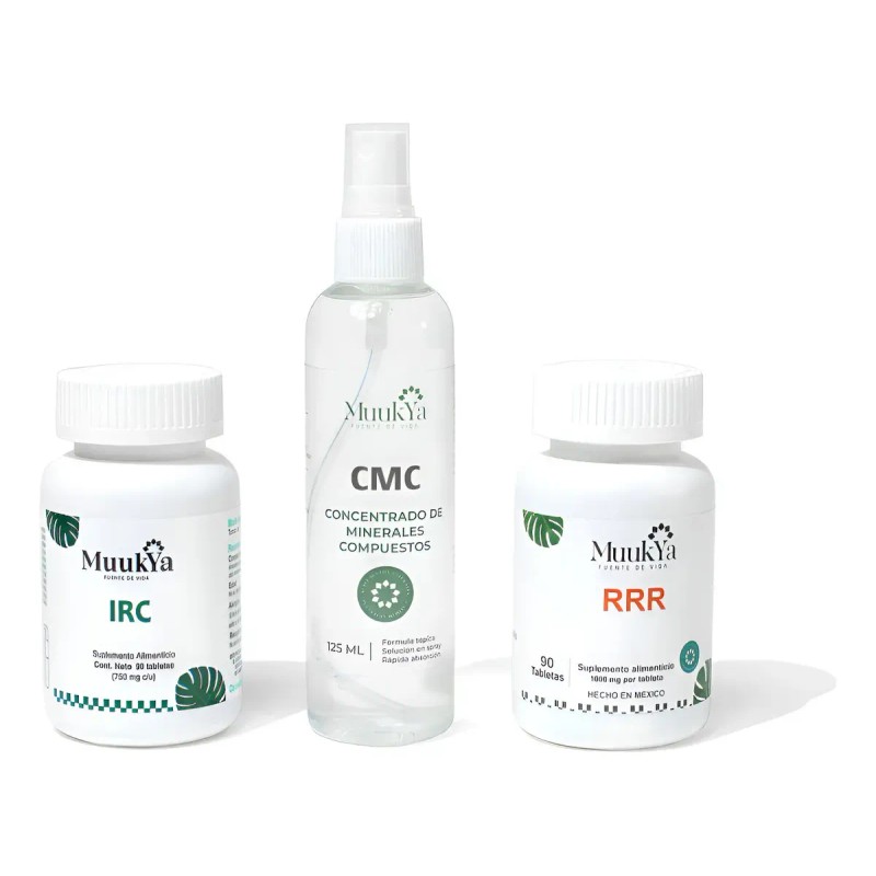 Kit Muukya 3r Suplemento Natural Bienestar Renal Integral
