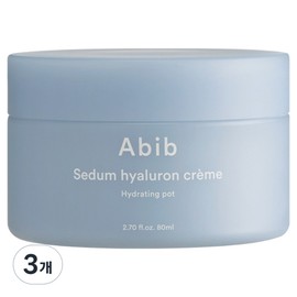 Aviv Mouncho Hyaluronic Cream Hydrating Pods, 3, 80ml / 아비브 수분초 히알루론 크림 하이드레이팅 팟, 3개, 80ml