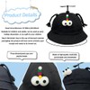SIEBOLD Propeller Hat, Helicopter Cap, Propeller Hat with Braid, Funny