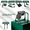 Tcoivs Knee Seat, Foldable Garden Kneeler and Seat, with Adjustable