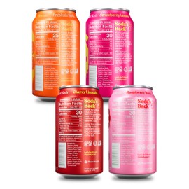 Poppi Sparkling Prebiotic Soda Beverage with Apple Cider Vinegar, Seltzer Water and Fruit Juice, Short List Variety Pack, 12 Fl Oz, Pack of 12, Packaging May Vary