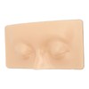 Makeup Practice Face Board 3D Silicone Makeup Eyes Closed Mannequin
