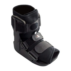 PhysioRoom Light Air Ankle Walker (Short) - Foot Fracture, Brace, Support, Protection, Injuries, Speeds Up Recovery, Sprain, Brake, Reduces Swelling, Rehabilitation, Immobilisation - Walker Boot, L