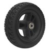 6in Wheelchair Wheel PU Non Slip Wear Resistant Strong Bearing