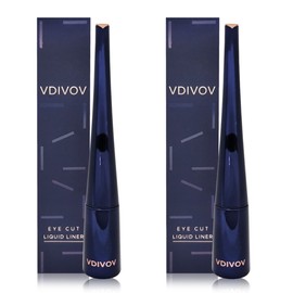 VDIVOV Eye Cut Liquid Liner Black 3.6g x 2 / 비디보브 아이컷 리퀴드 라이너 블랙 3.6g X 2개