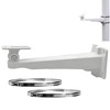 CTXSumTec 10.6" CCTV Security Camera Wall Pole Mounting Loop Bracket,Arm