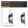 Brandson - 4x LED Ceiling Spotlight Dimmable and Swivelling -