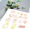 Set of 15 Clips, Zem Clips, Paper Clips, Cute, Decorative,
