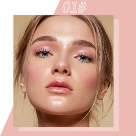 Erinde Soft Pinch Dewy Liquid Cream Blush, Soft Velvet Silk Texture, Long Lasting, Buildable and Blendable, Moisturising Face Blusher Pen for Cheeks