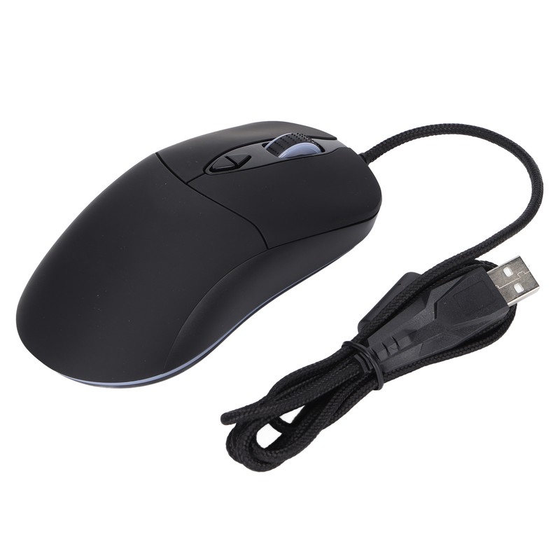 Mouse RGB Light USB 7200DPI 10 Lights Comfortable Grip Good