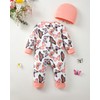 Mioglrie newborn girl outfits baby rompers girl fall winter clothes