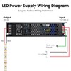 24V 300W LED Power Supply, 12.5A Constant Voltage LED Driver,