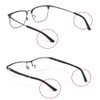 Eyeglass End Tips Ear Sock Pieces Tube Eyewear Anti-Slip Silicone