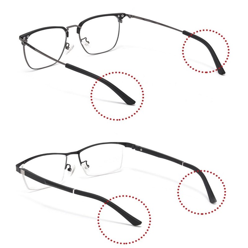 Eyeglass End Tips Ear Sock Pieces Tube Eyewear Anti-Slip Silicone
