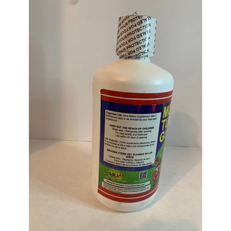 G.M.J. JUGO de MORINGA TURMERIC GUANABANA PLUS ANTIOX 32FL.OZ ANTI