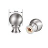 Canomo 8 Inch Nickel Lamp Harp with Finial and Detachable