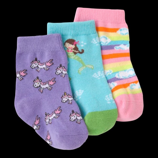 K. Bell New K. Bell Baby Girl 3 pairs Socks