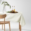 Filumi Tablecloth 110 x 140 cm Cream Washable for Indoor