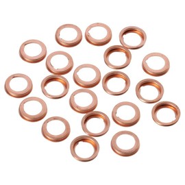 20 Pcs Oil Crush Washers 11026-01M02 Drain Plug Gasket for Car Assessories Parts Vehicle Replacement Infiniti Ideal for Cars and Vehicles