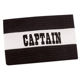 Champro Captain's Arm Band (Black/White, Youth)