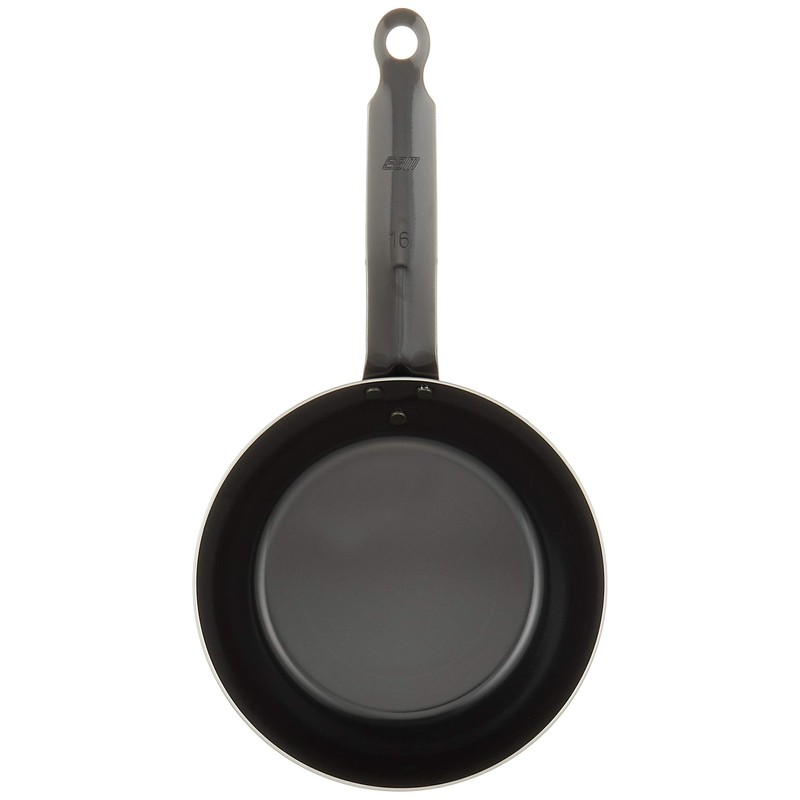 EBM 鉄厚板 ブルーテンパー フライパン 16cm